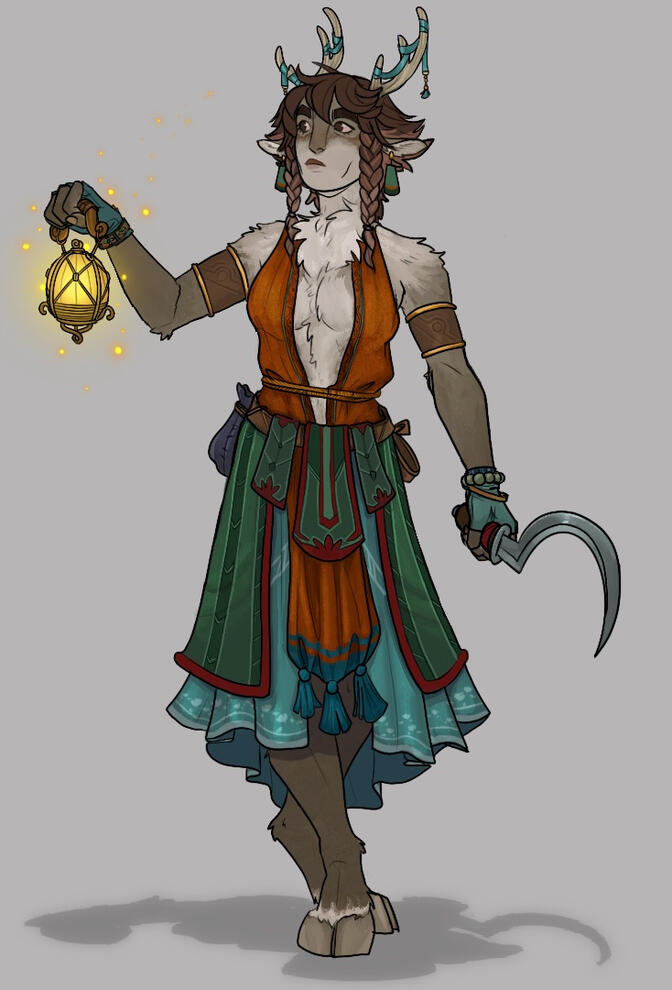 Illustrated design for my character Kerrigan