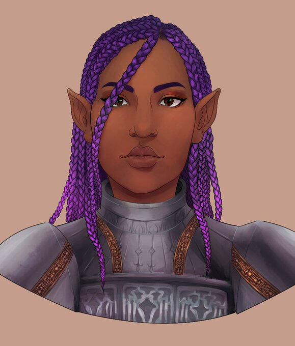 Commission for a paladin knight