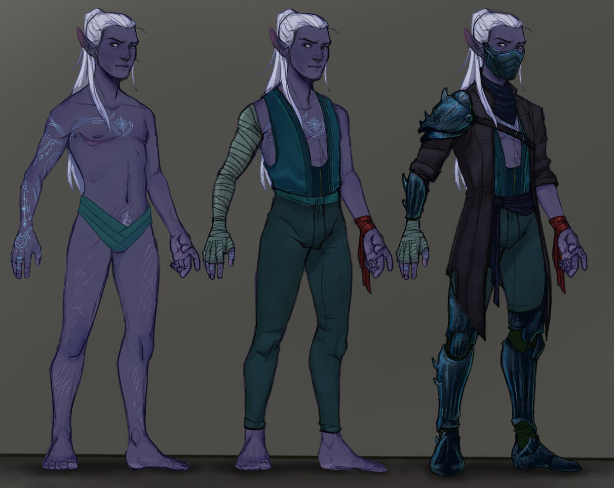 Character design for my character Sol