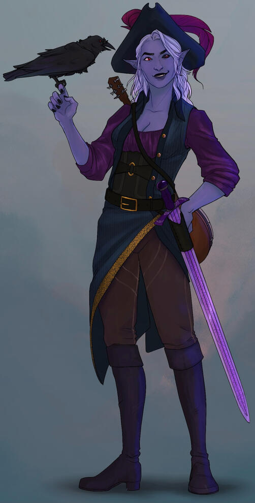 A character design commission